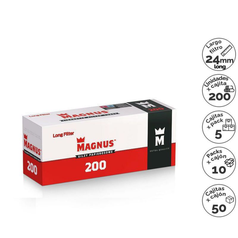 tubos magnus 200 xl (1 x 5)