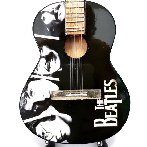 replica mini guitarra 25 cm the beatles