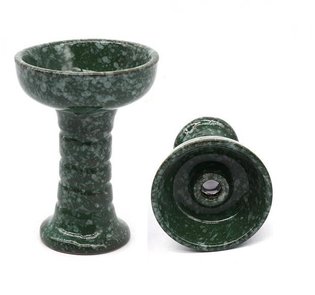 cazoleta shisha phunnel ceramica verde 10 x 7 cm