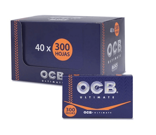 PAPEL DE FUMAR OCB BLOC 300 ULTIMATE 1.1/4