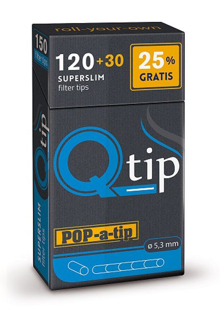 filtros q tip pop-a-tip 5.3 mm - 150 uds (1x20)