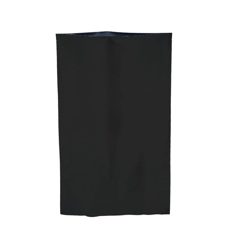50 bolsas de aluminio sellable negro 56 x 95 cm