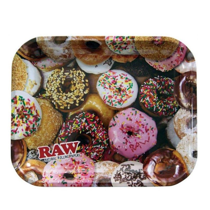 bandeja raw metal donuts 34 x 27,5 cm