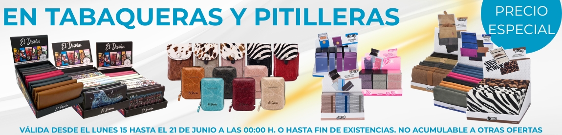 TABAQUERAS Y PITILLERAS