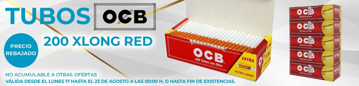 TUBOS OCB ROJO