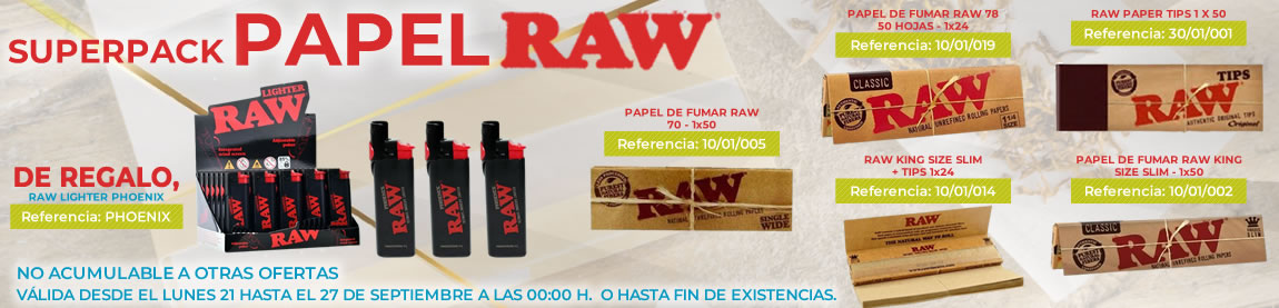 PACK RAW PROMOCION